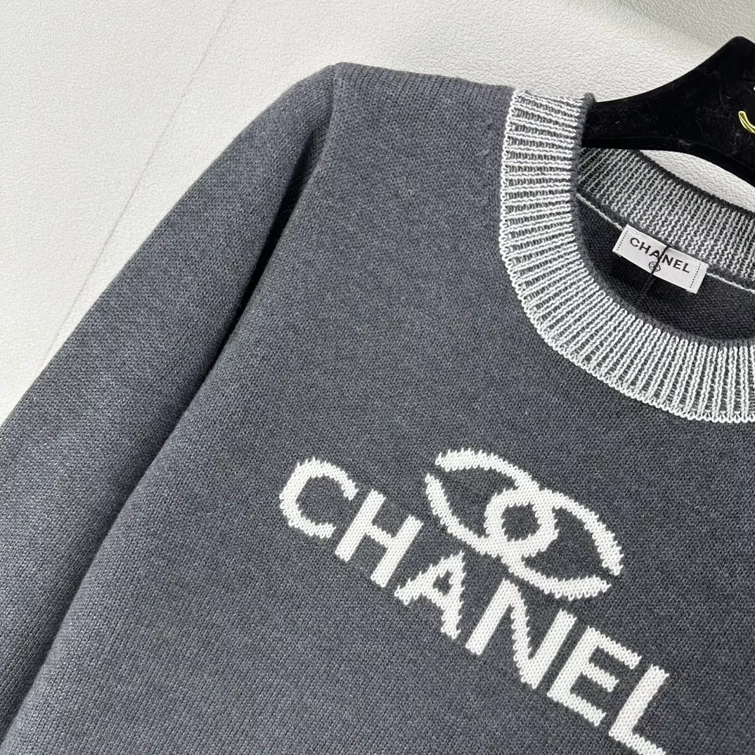 chanel sweaters manches longues pour femme s_127a3712